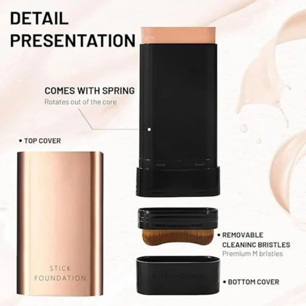 2 In 1 Makeup Foundation Stick 2 In 1 Anti Wrinkle Foundation Stick Korea Makeup Foundation