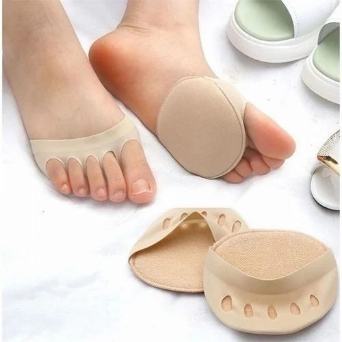Honeycomb Fabric Forefoot Pads High Heel Cushion Invisible Socks Pads Finger Socks Foot Pads