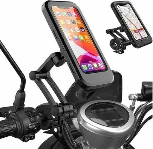 Waterproof Bike Mobile Phone Holder Stand Motorcycle Mobile Stand Waterproof Mobile Phone Case