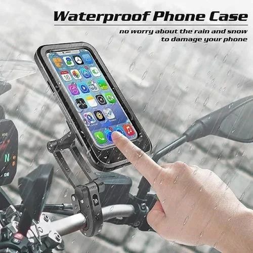 Waterproof Bike Mobile Phone Holder Stand Motorcycle Mobile Stand Waterproof Mobile Phone Case
